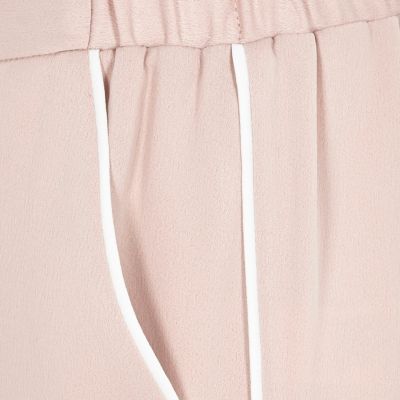 Girls pink soft trousers